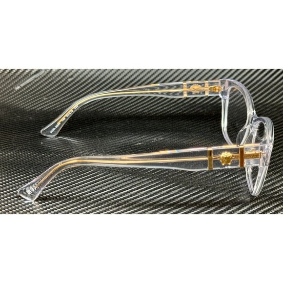 New! Versace Womens Transparent Crystal Eyeglasses - Picture 3 of 5